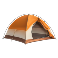 camping tent shown against a transparent background png