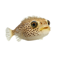 pufferfish on a transparent background png