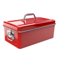 red toolbox on a transparent background png