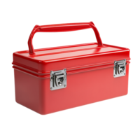 red toolbox on a transparent background png