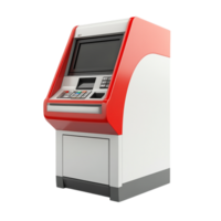 ATM Automated Teller Machine on transparent background png