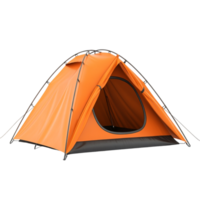 camping tent shown against a transparent background png