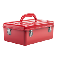 red toolbox on a transparent background png