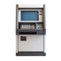 ATM Automated Teller Machine on transparent background png
