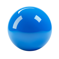 Close up of a blue object isolated on transparent background png
