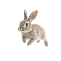 rabbit running on a transparent background png