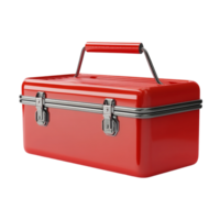 red toolbox on a transparent background png