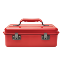 red toolbox on a transparent background png