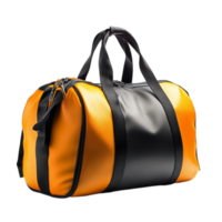 Gym bag on a transparent background displayed on a shelf png