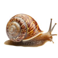 image of an isolated snail on a transparent background png