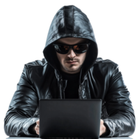 Hacker on a transparent background png