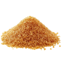 An image of a pile of brown sugar against a transparent background png