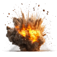 Explosion Set on transparent background png