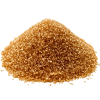 An image of a pile of brown sugar against a transparent background png