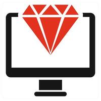 Clean Code in red color vector