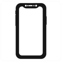 Device icon in red color vector