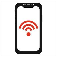 Hot Spot icon concept in red color vector