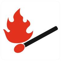 Logistics icon concept in red color vector