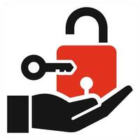Pre Release Access icon concept in red color vector