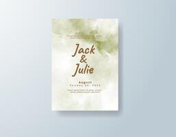A marbled watercolor pattern makes this invitation feel rich and artisanal. vector