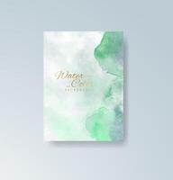 Stone and silver watercolor texture for sleek branding. vector