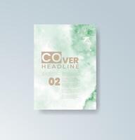 Gradient watercolor from peach to plum for layered designs. vector