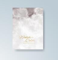 Soft watercolor wash with handwritten texture effect. vector
