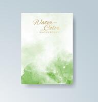 Moss green and clay watercolor blend for rustic-themed uses. vector