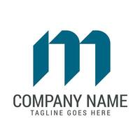 Creative Letter M Connection Modern, and Elegant Logo Design Templates vector