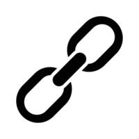 Check this amazing glyph style icon of web link vector