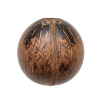A coconut is shown on a black background png