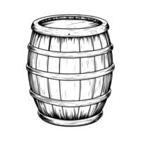 barrel silhouette design vector