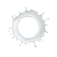 circular respingo do branco líquido cria dinâmico e artístico padronizar contra transparência fundo, evocando sentido do movimento e fluidez png