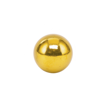 brillante d'oro sfera con riflessivo superficie, isolato su trasparenza sfondo, crea Impressionante visivo contrasto. liscio struttura e metallico lucentezza Inserisci lussuoso sentire png