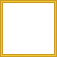 Simple, elegant gold picture frame with black center, perfect for showcasing artwork or photographs. frame sleek design adds touch of sophistication to any decor png