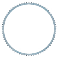 circular azul jeans quadro, Armação com ziguezague Beira padronizar cria à moda e texturizado fronteira. Projeto é simples ainda elegante, perfeito para adicionando rústico toque para qualquer projeto png