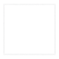 This is simple black square with white border, creating minimalist and modern design. contrast between black and white adds striking visual effect png