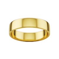 simples e elegante ouro Casamento banda com suave, polido terminar, simbolizando amor e compromisso. anel clássico Projeto faz isto Eterno peça para qualquer ocasião png