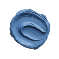 Swirl of smooth blue paint creates textured, artistic pattern against plain background, evoking creativity and expression png