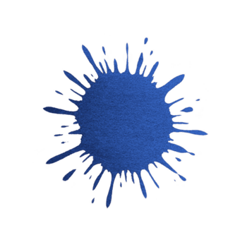 vivace blu dipingere schizzare con irregolare bordi su trasparente sfondo, la creazione di dinamico e artistico effetto. schizzare struttura Aggiunge profondità e interesse png