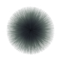 circular abstrato Projeto com irradiando linhas cria dinâmico, espetado padronizar semelhante a explosão ou mar ouriço. monocromático cor esquema acrescenta moderno, minimalista toque png