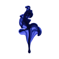 This features abstract, fluid shape deep blue, resembling dynamic, swirling form. design is artistic and evokes sense of movement and creativity.abstract shape deep blue, dynamic swirling form png