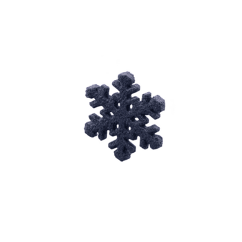 separare, intricato fiocco di neve con delicato, simmetrico design è impostato contro pianura sfondo, in mostra suo unico e dettagliato struttura png