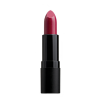 Vibrant red lipstick with sleek black casing, perfect for adding bold touch to any makeup look. lipstick smooth texture and rich color make it ideal for both day and night wear png