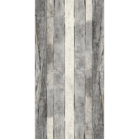 Rustic wooden plank wall with weathered texture, featuring vertical gray and white boards. aged appearance adds vintage charm, perfect for backgrounds or interior design png