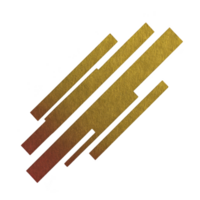This features abstract design with diagonal golden and brown lines on transparency background, creating modern and dynamic visual effect png