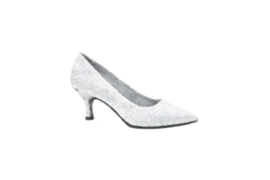 Classic high heeled shoe with pointed toe and elegant design, perfect for formal occasions or professional settings. shoe is stylish and timeless, adding sophistication to any outfit png