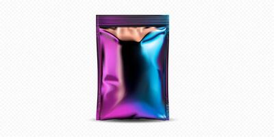 Colorful shiny product packaging vector