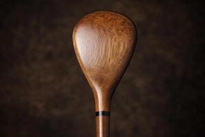 Handcrafted Wooden Paddle A Exquisite Piece for Canoeing, Kayaking, and Water Adventures. Premium Quality, Unique Design, and Perfect for Outdoor Recreation. photo