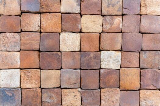 Rustic Stone Wall Pattern A Detailed View of a Beautiful Exterior Design photo